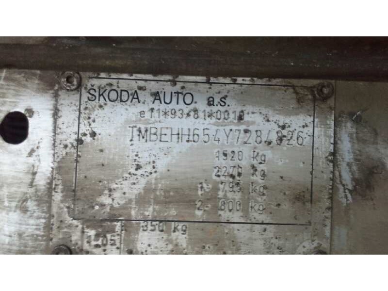 skoda felicia combi ( 795) del año 2000