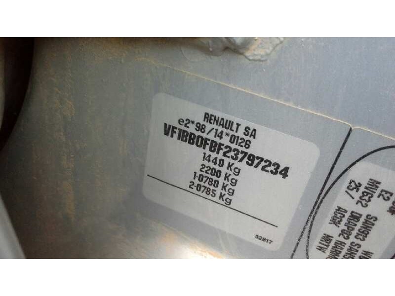 renault clio ii fase i (b/cbo) del año 2001