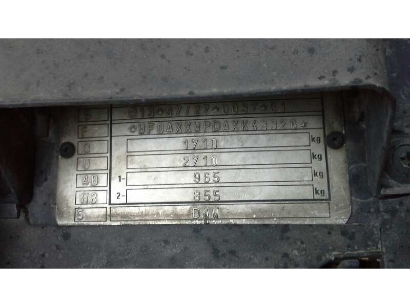 ford focus berlina (cak) del año 1999