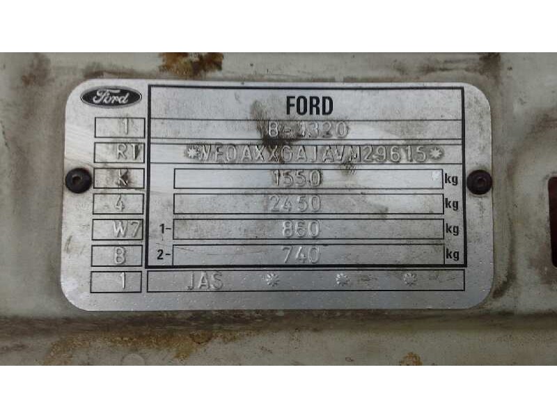 ford fiesta berl./courier del año 1997