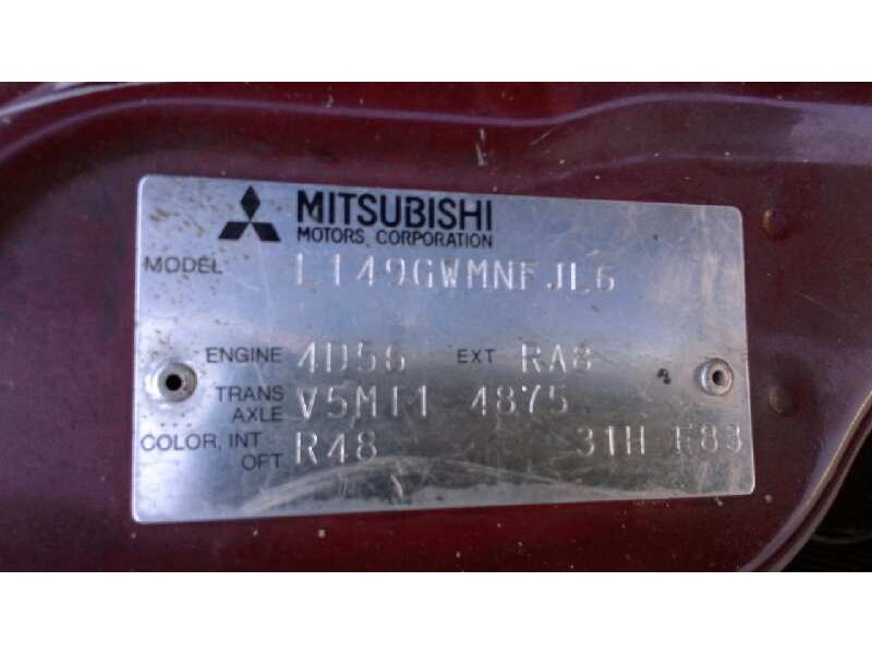 mitsubishi montero (l040) del año 1991
