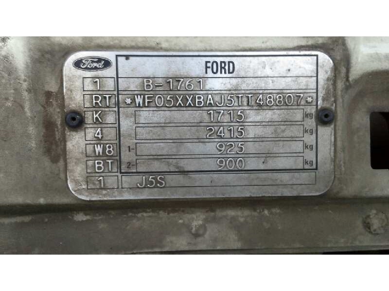 ford fiesta berl./courier del año 1997