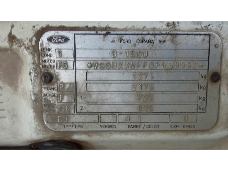 ford fiesta berl./courier del año 1994