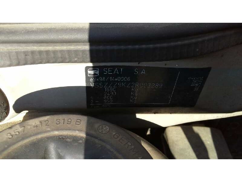 seat inca (6k9) del año 2001