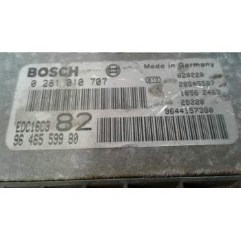 Recambio de centralita motor uce para peugeot 206 berlina 1.4 hdi referencia OEM IAM 0281010707 9646559980 9644157380
