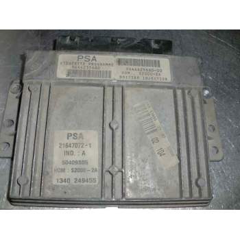 Recambio de centralita motor uce para peugeot 206 berlina 1.4 hdi referencia OEM IAM 0281010707 9646559980 9644157380