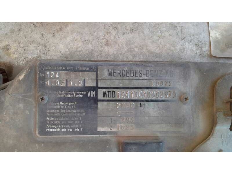 mercedes clase e (w124) berlina del año 1993