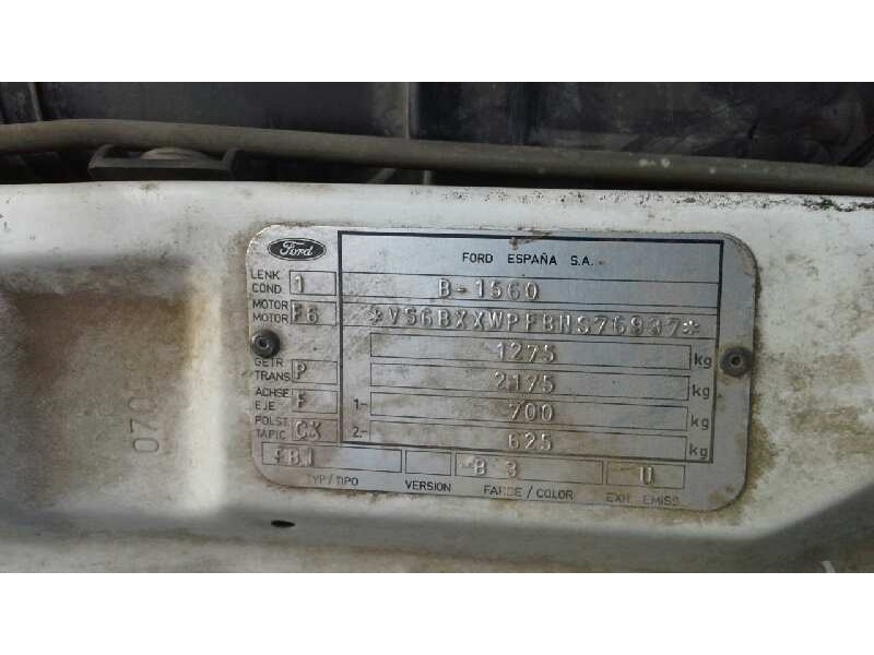 ford fiesta berl./courier del año 1993