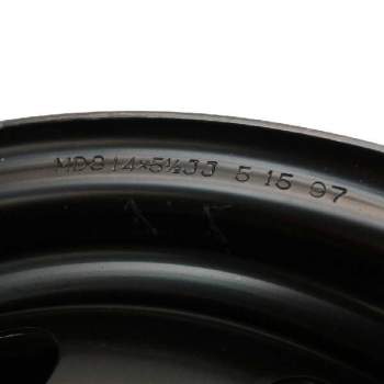 Recambio de llanta hierro para mazda cx-5 referencia OEM IAM 14 PULGADAS 4 TORNILLOS  