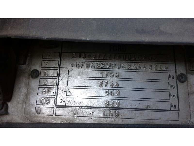 ford focus turnier (cak) del año 1999