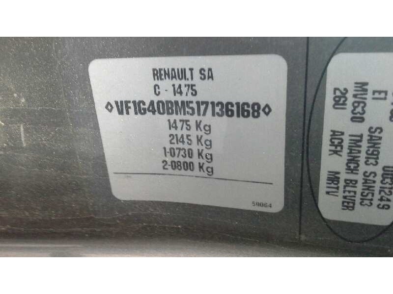 renault rapid/express (f40) del año 1998