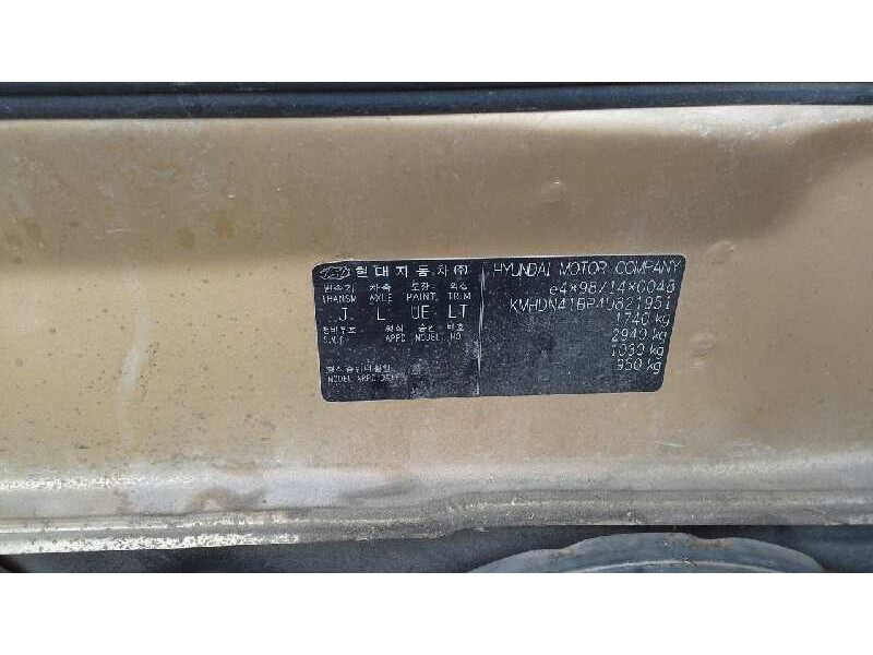 hyundai elantra (xd) del año 2005