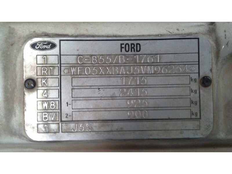 ford fiesta berl./courier del año 1997