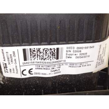 Recambio de airbag delantero izquierdo para iveco daily vi caja/chasis 35s14, 35s15, 35c15, 40s14, 40c15, 50c15, 60c5, 65c15,...