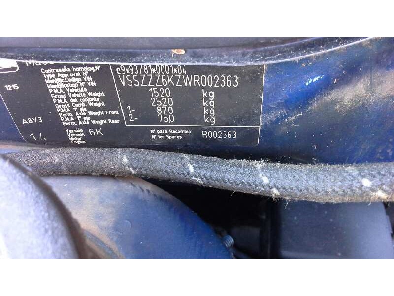 seat ibiza (6k) del año 1997