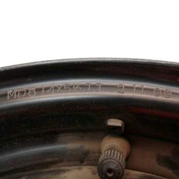 Recambio de llanta hierro para mazda cx-5 referencia OEM IAM 14 PULGADAS 4 TORNILLOS  