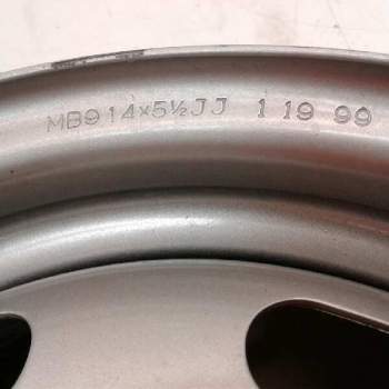 Recambio de llanta hierro para mazda cx-5 referencia OEM IAM 14-4-TORNILLOS  