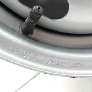 Recambio de llanta hierro para mazda cx-5 referencia OEM IAM 14 PULGADAS 4 TORNILLOS  