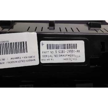 Recambio de mando calefaccion aire acondicionado para ford ka+ essential referencia OEM IAM G1B519980AA  