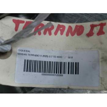 Recambio de cigueñal para nissan terrano/terrano.ii (r20) 2.7 turbodiesel referencia OEM IAM 101  