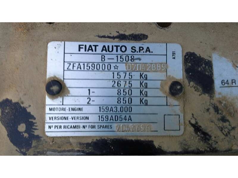 fiat tempra berlina (159) del año 1990