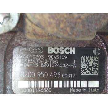 Recambio de bomba inyeccion para renault trafic caja cerrada dci cat referencia OEM IAM 8200950493  
