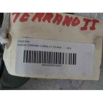 Recambio de cigueñal para nissan terrano/terrano.ii (r20) 2.7 turbodiesel referencia OEM IAM GZ29  