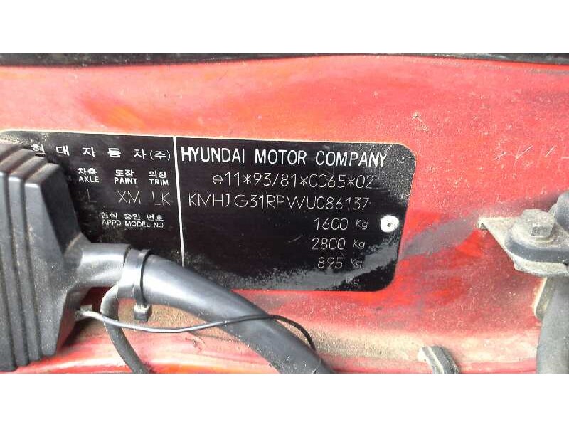 hyundai coupe (j2) del año 1997