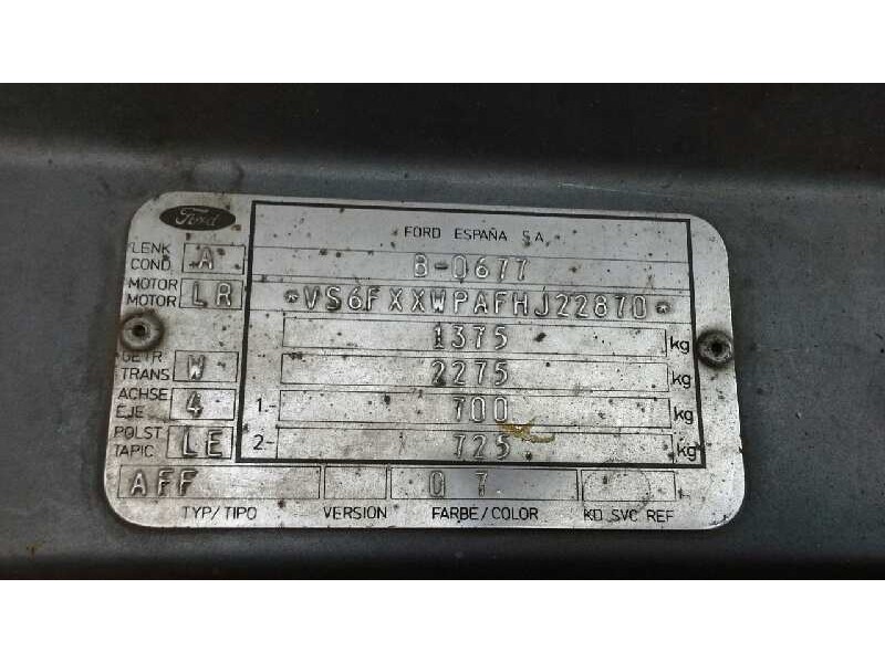 ford orion del año 1987