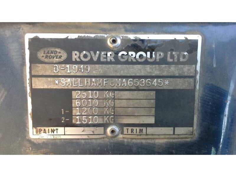 land rover range rover del año 1994