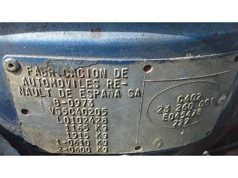 renault 5 (b/c40) del año 1990