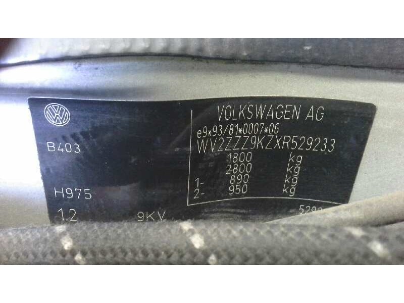 volkswagen caddy ka/kb (9k9) del año 1999