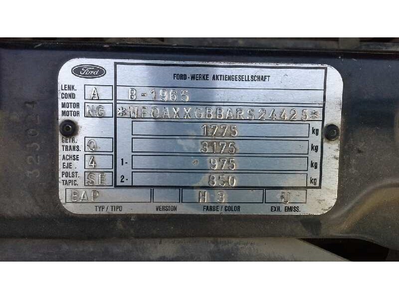 ford mondeo berlina (gd) del año 1994