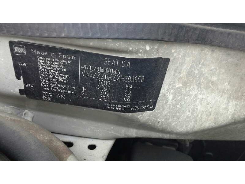 seat ibiza (6k) del año 1999