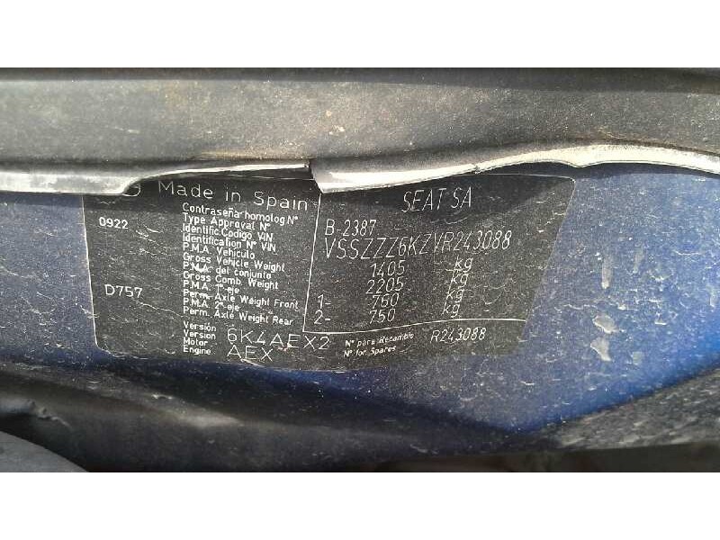 seat ibiza (6k) del año 1997