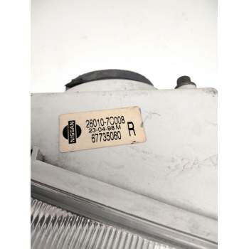 Recambio de faro derecho para nissan serena (c23) 2.0 d (kvjc23) referencia OEM IAM 260107C008 NISSAN 67735060