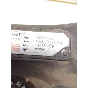 Recambio de turbocompresor para iveco stralis 500 euro 4 referencia OEM IAM HE551V 4046962 HOLSET