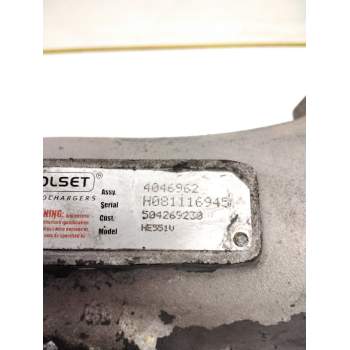 Recambio de turbocompresor para iveco stralis 500 euro 4 referencia OEM IAM HE551V 4046962 HOLSET