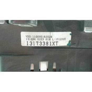 Recambio de cuadro instrumentos para opel meriva cosmo referencia OEM IAM 13173381XT  