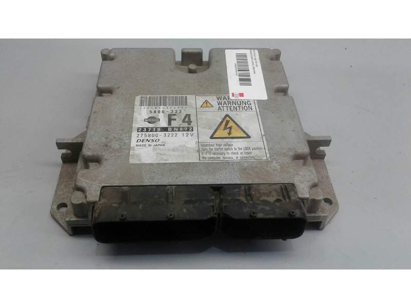 Recambio de centralita motor uce para nissan almera (n16/e) referencia OEM IAM 23710BN872 2758003222 5800322