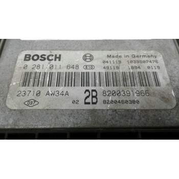 Recambio de centralita motor uce para renault megane ii berlina 3p referencia OEM IAM 0281011648 8200391966 8200460380