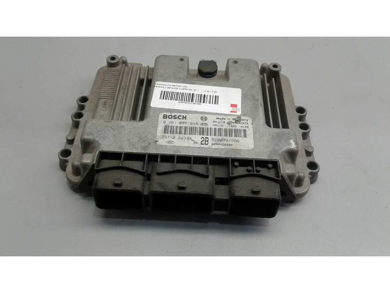 Recambio de centralita motor uce para renault megane ii berlina 3p referencia OEM IAM 0281011648 8200391966 8200460380