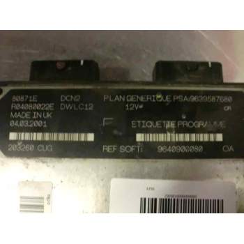 Recambio de centralita motor uce para peugeot 306 break referencia OEM IAM 9639587680 80871E R04080022E