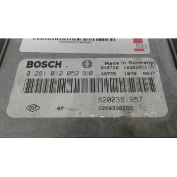 Recambio de centralita motor uce para renault trafic combi referencia OEM IAM 0281012052 8200398292 8200391957
