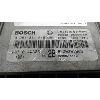 Recambio de centralita motor uce para renault megane ii berlina 3p referencia OEM IAM 0281011648 8200391966 8200514116