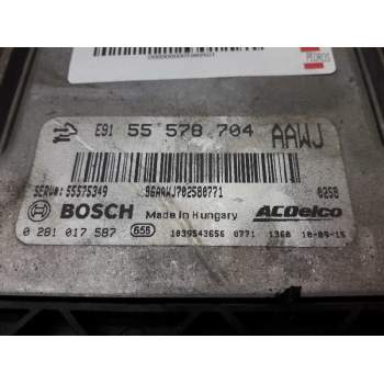 Recambio de centralita motor uce para opel insignia berlina referencia OEM IAM 0281017587 55575349 E9155578704