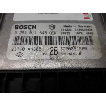 Recambio de centralita motor uce para renault megane ii classic berlina referencia OEM IAM 0281011648 8200514116 8200391966