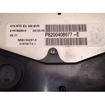 Recambio de cuadro instrumentos para opel movano a furgoneta (x70) 2.5 dti (fd) referencia OEM IAM P8200408677E  