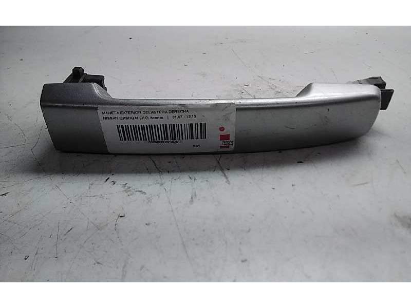 Recambio de maneta exterior delantera derecha para nissan qashqai (j10) acenta referencia OEM IAM   