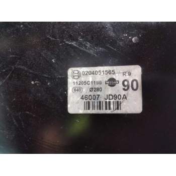 Recambio de servofreno para nissan qashqai (j10) acenta referencia OEM IAM 0204051565 11205C1198 